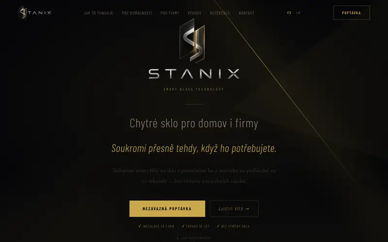 Превью лендинга STANIX
